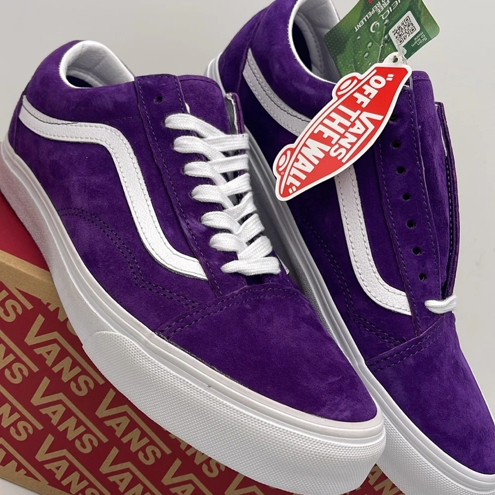 Vans Men's Purple Suede Sneakers Old Skool
Pig Suede Acai
VN0A4BW2BKE - Picture 6 of 16